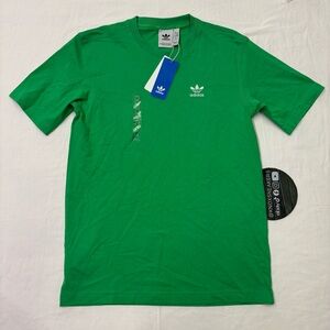 Adidas Originals Trefoil Ess Tee Energy Green T-Shirt JN0235 Men’s Size XS